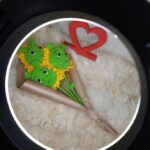 Buquê Girassol do Sherek em Amigurumi - Imagem 5