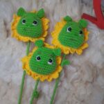 Girassol do Sherek em Amigurumi - Imagem 4