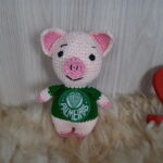 Porco do Palmeras em Amigurumi - Imagem 3