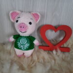 Porco do Palmeras em Amigurumi - Imagem 5