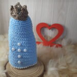 Santinha Manto Azul em Amigurumi - Imagem 2