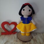 Branca de Neve em Amigurumi. - Imagem 5
