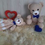 Kit Ursinho e Naninha em Amigurumi - Imagem 1
