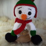 Boneco de Neve Bola em Amigurumi. - Imagem 2