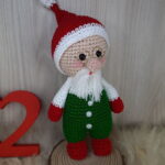 Papai Noel em Amigurumi. - Imagem 3
