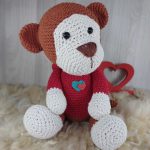 Macaco de Moletom em Amigurumi - Imagem 1