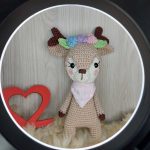 Rena Bosque Encantado em Amigurumi - Imagem 1