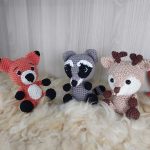 Trio Bichos do Bosque em Amigurumi - Imagem 4