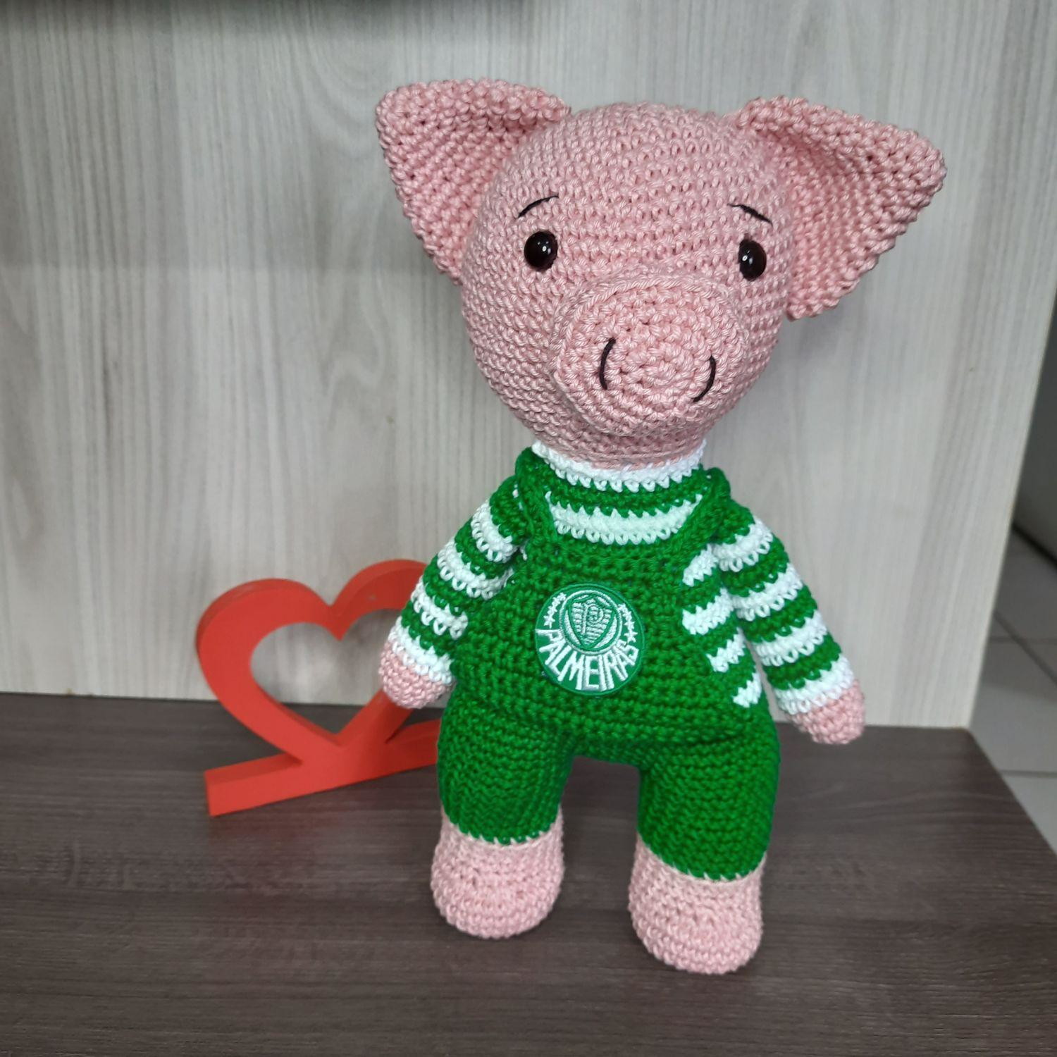 Porco Mascote Time de Futebol