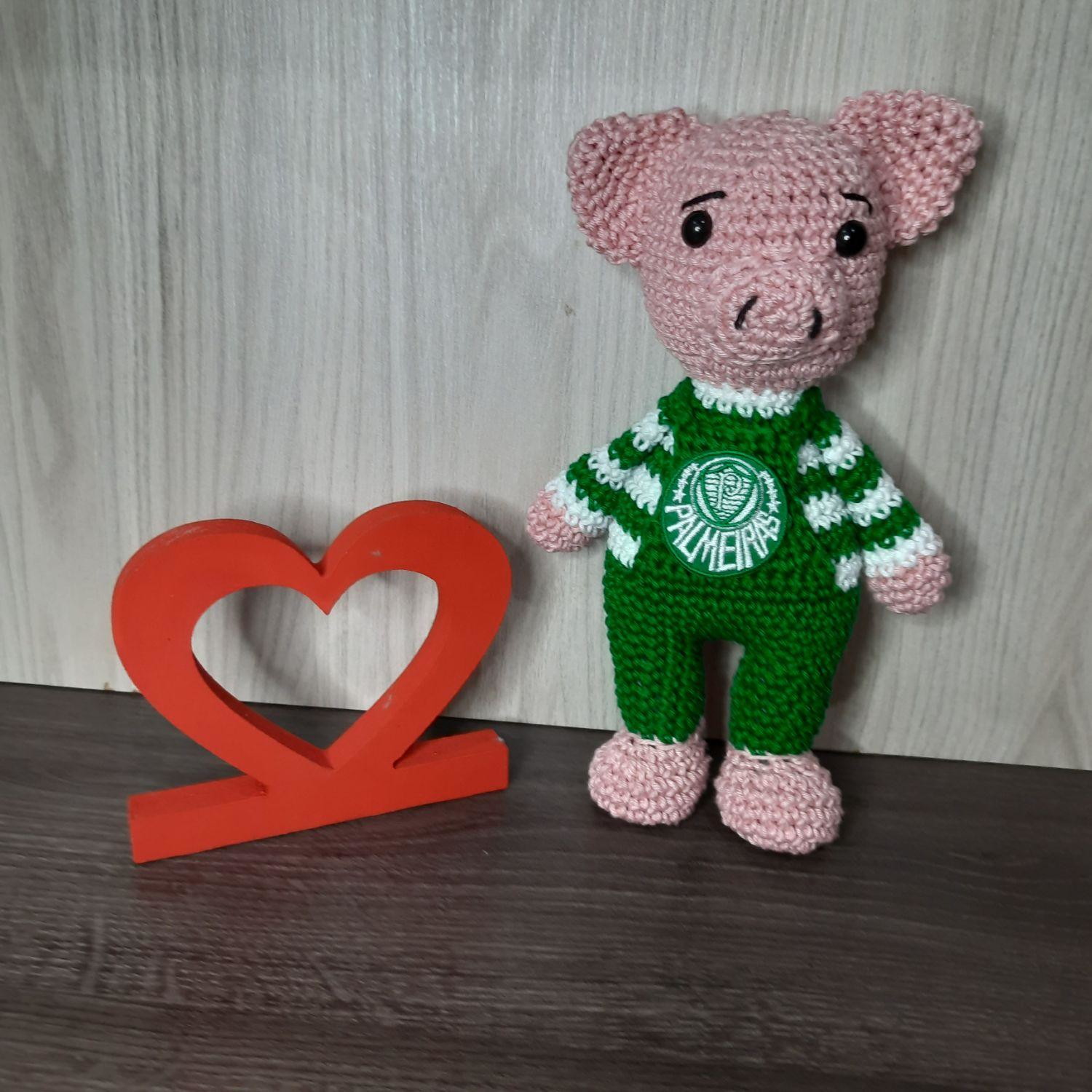 Porco do Palmera em Amigurumi - Imagem 2