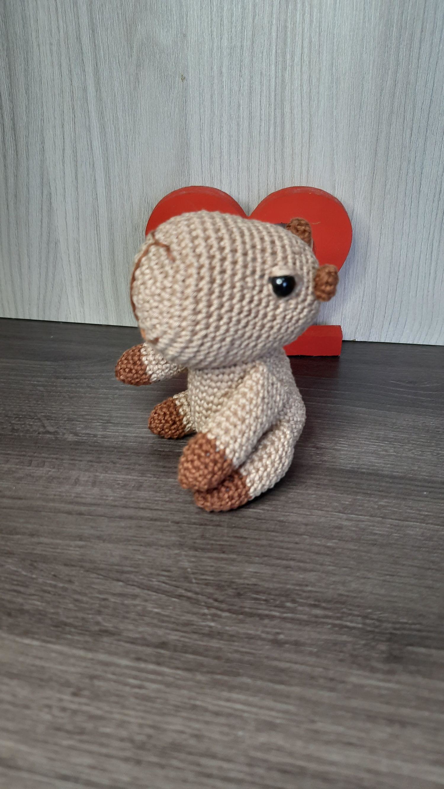 Casal de Capivaras Apaixonadas em Amigurumi. - Imagem 4