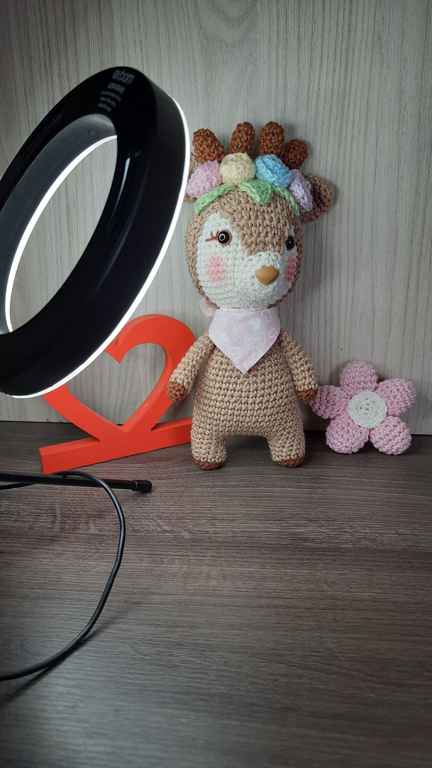 Rena Bosque Encantado em Amigurumi - Imagem 4