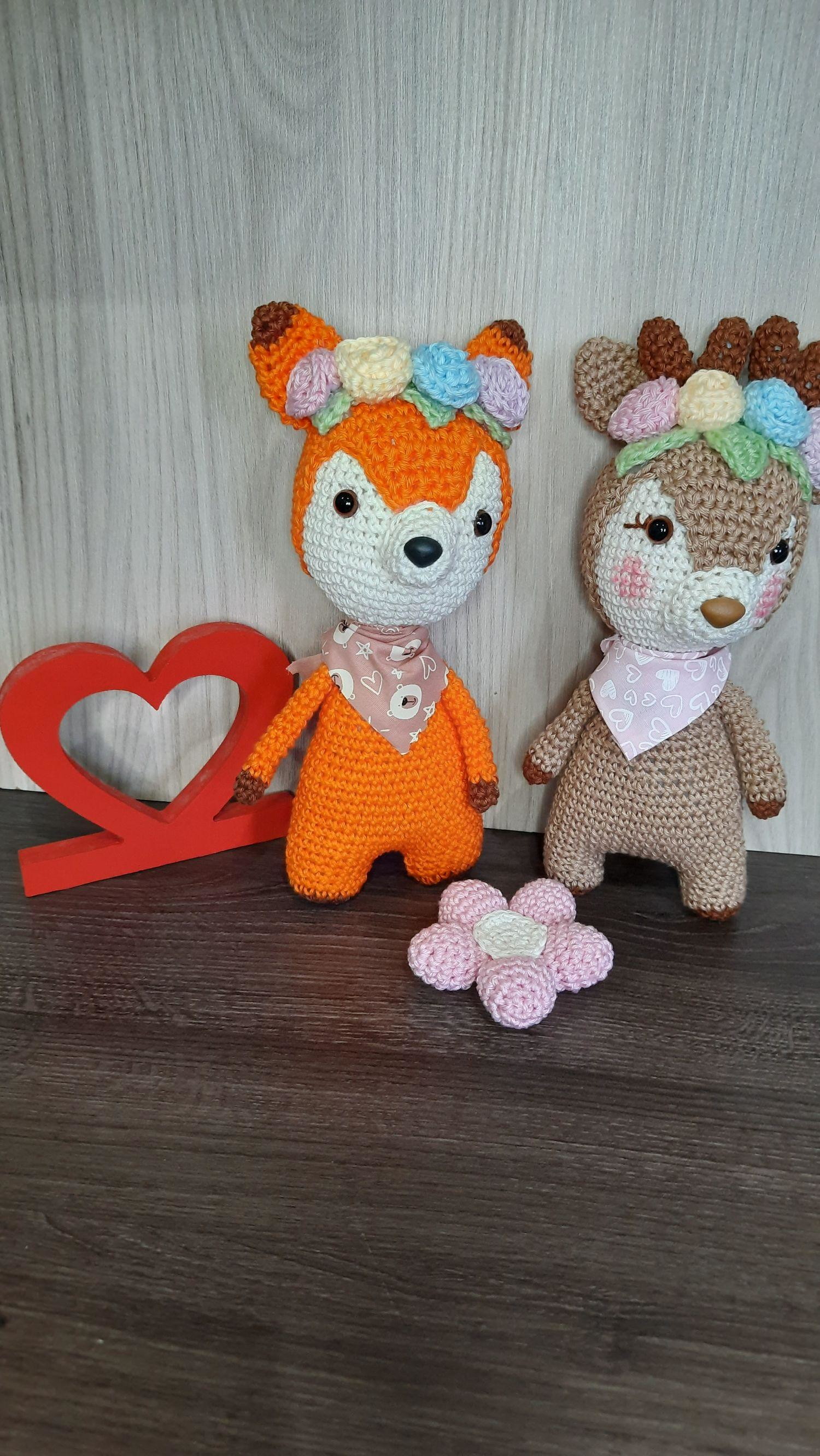 Raposinha em Amigurumi - Imagem 5