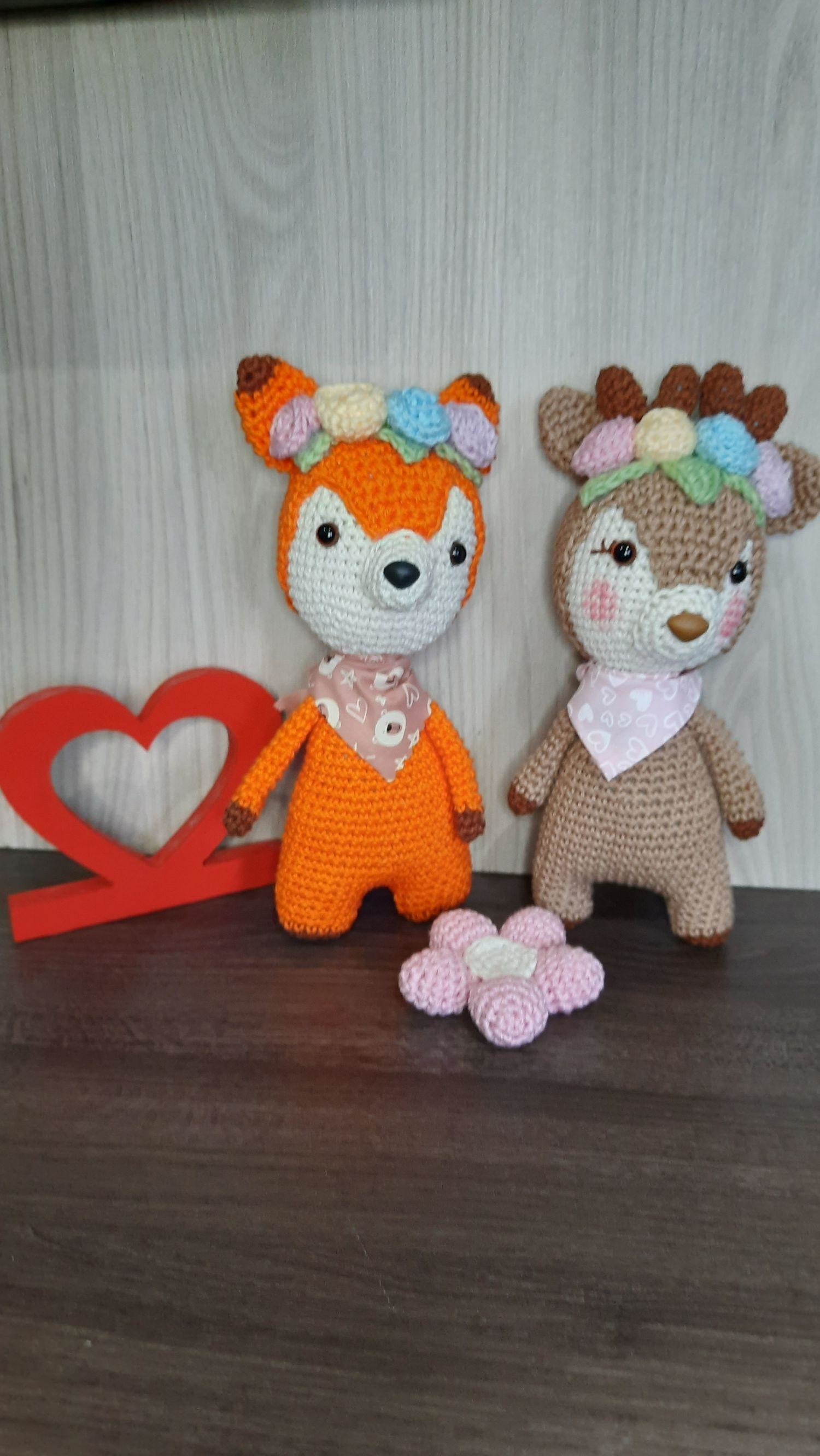 Raposinha em Amigurumi - Imagem 2