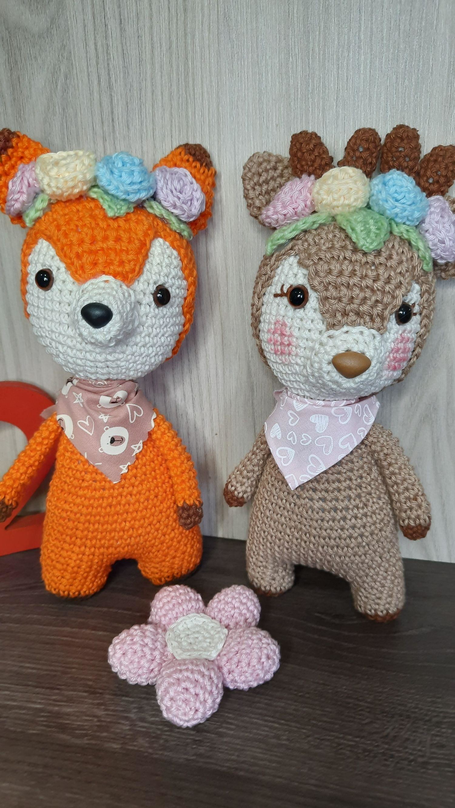 Raposinha em Amigurumi - Imagem 4