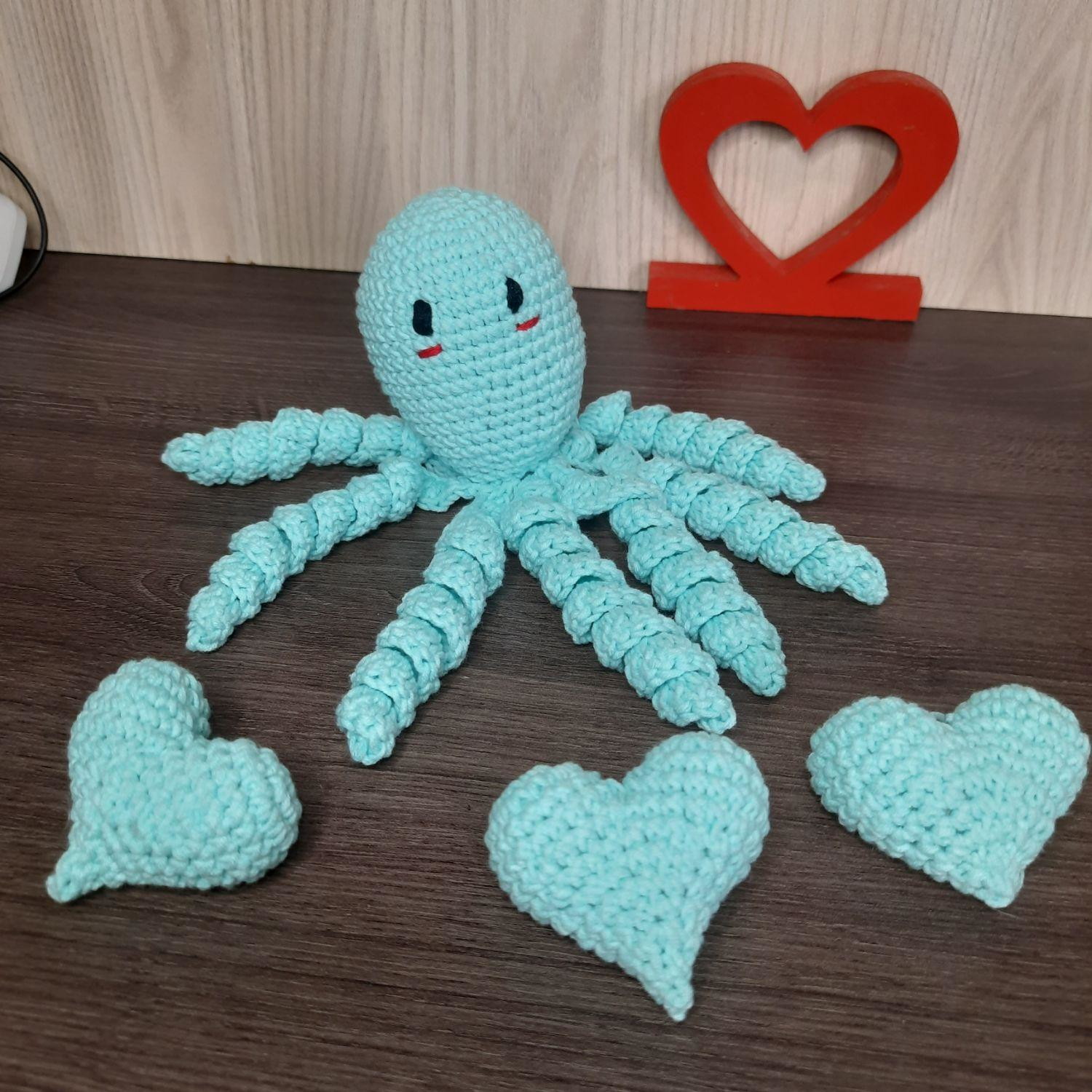 Polvo do Amor em Amigurumi - Imagem 4