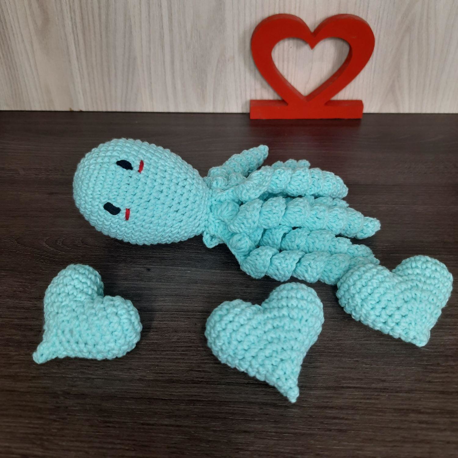 Polvo do Amor em Amigurumi - Imagem 3