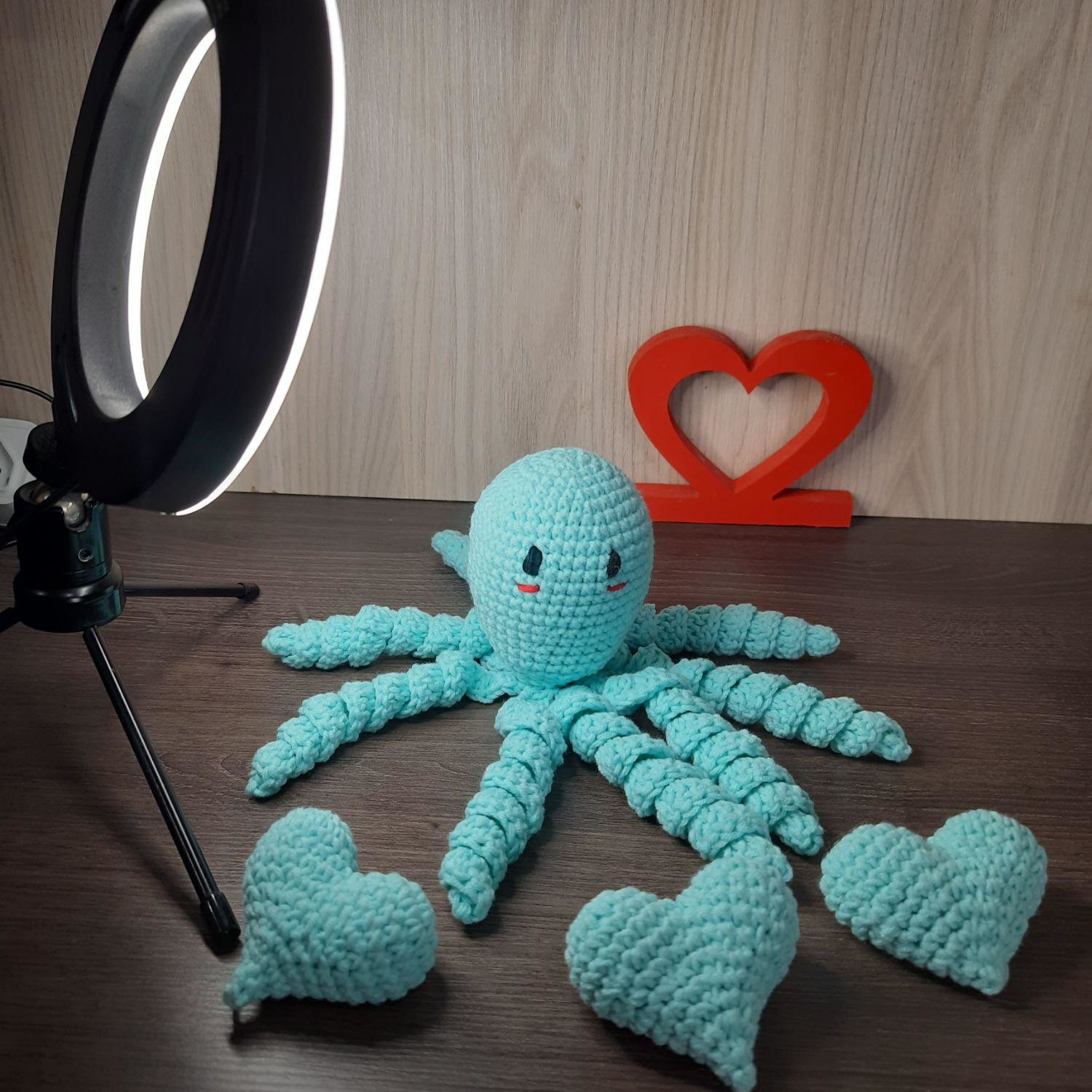 Polvo do Amor em Amigurumi