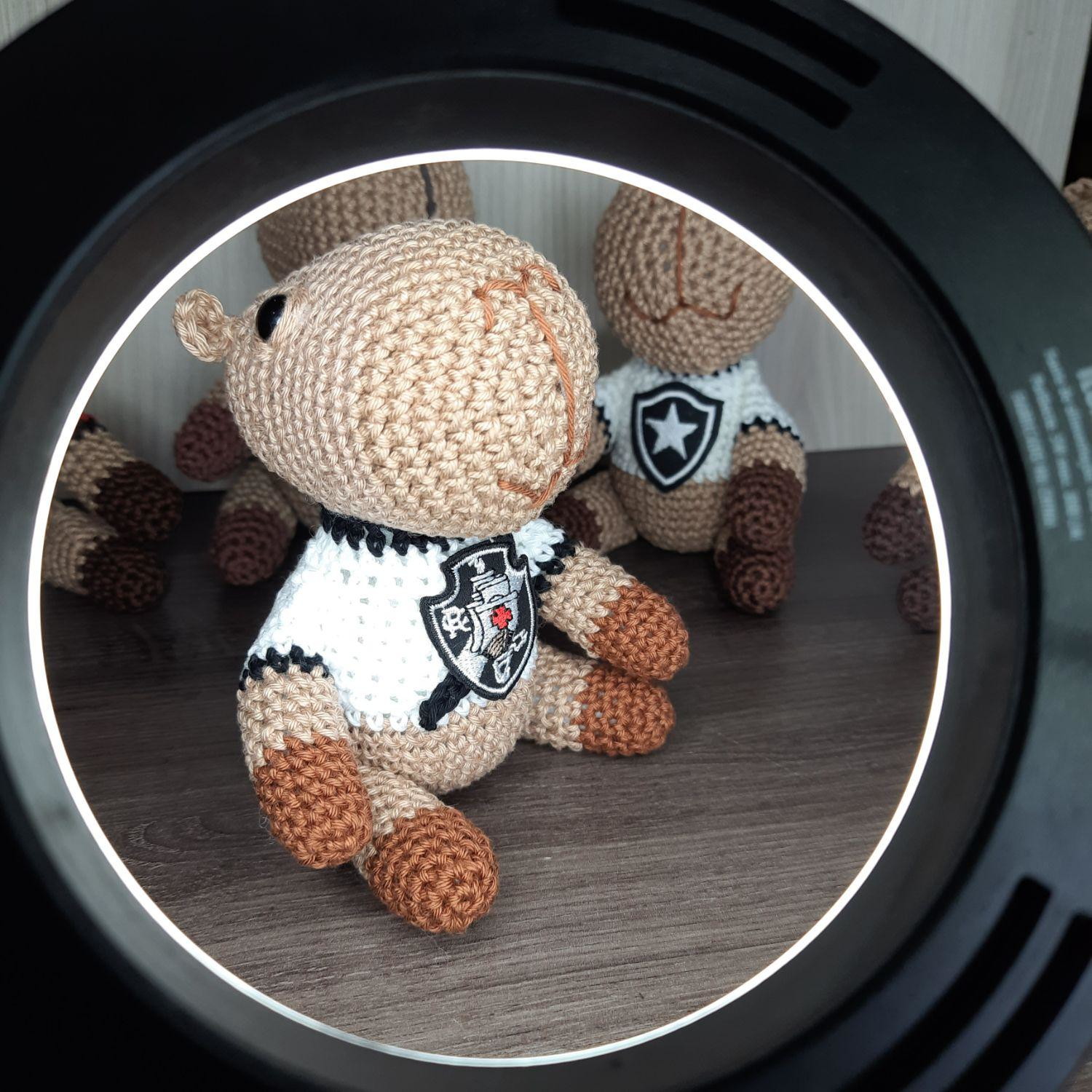 Capivara do Vasco em Amigurumi. - Imagem 2