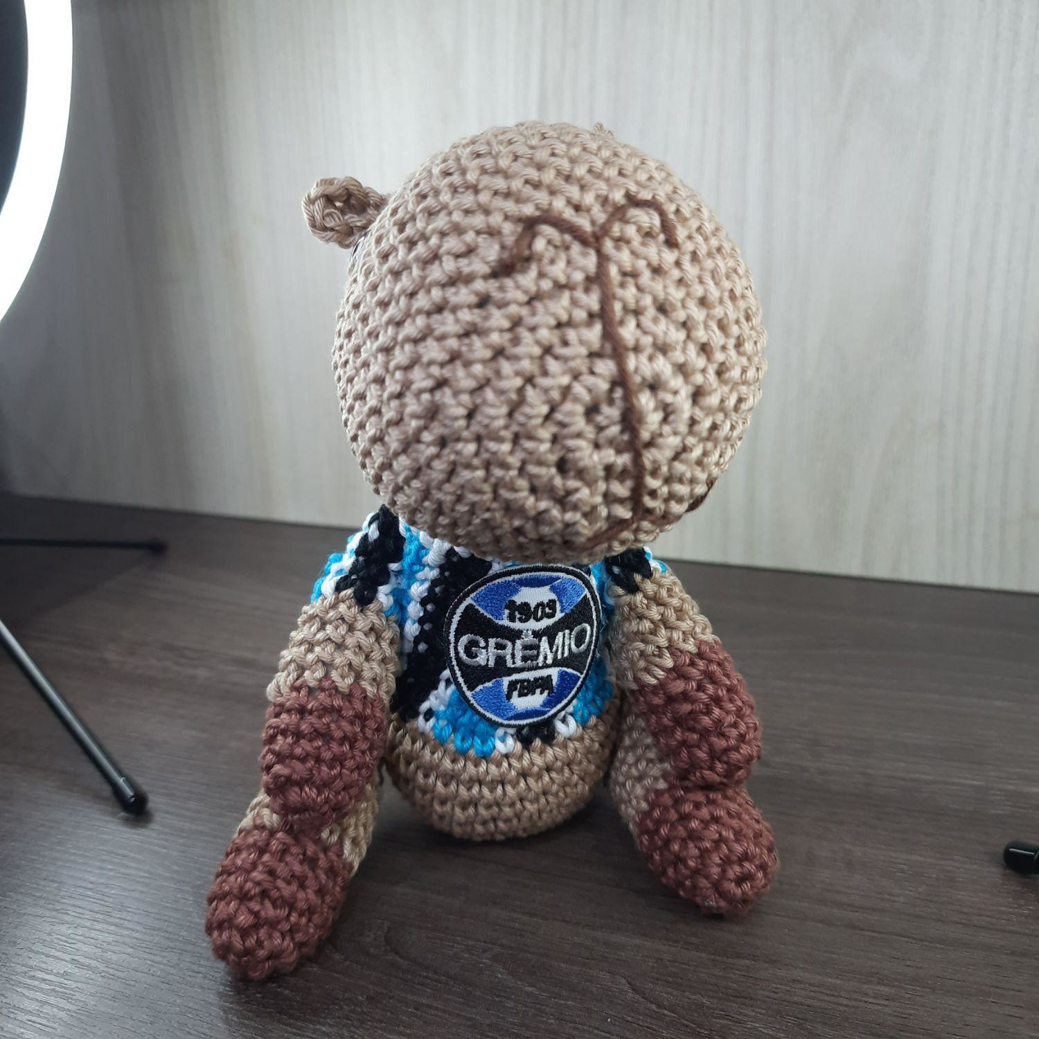 Capivara do Grêmio em Amigurumi. - Imagem 2
