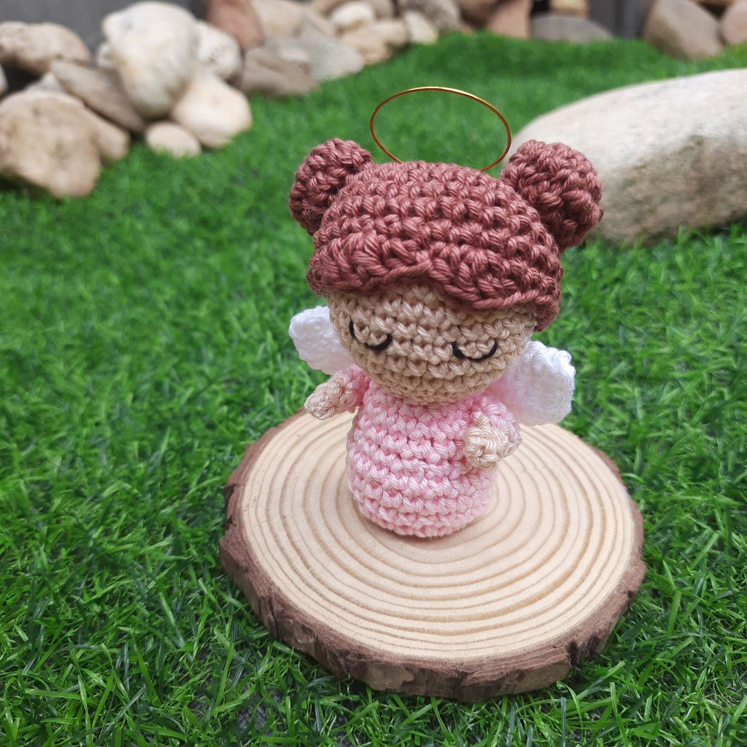 Chaveiros Anjinhas em Amigurumi - Imagem 3