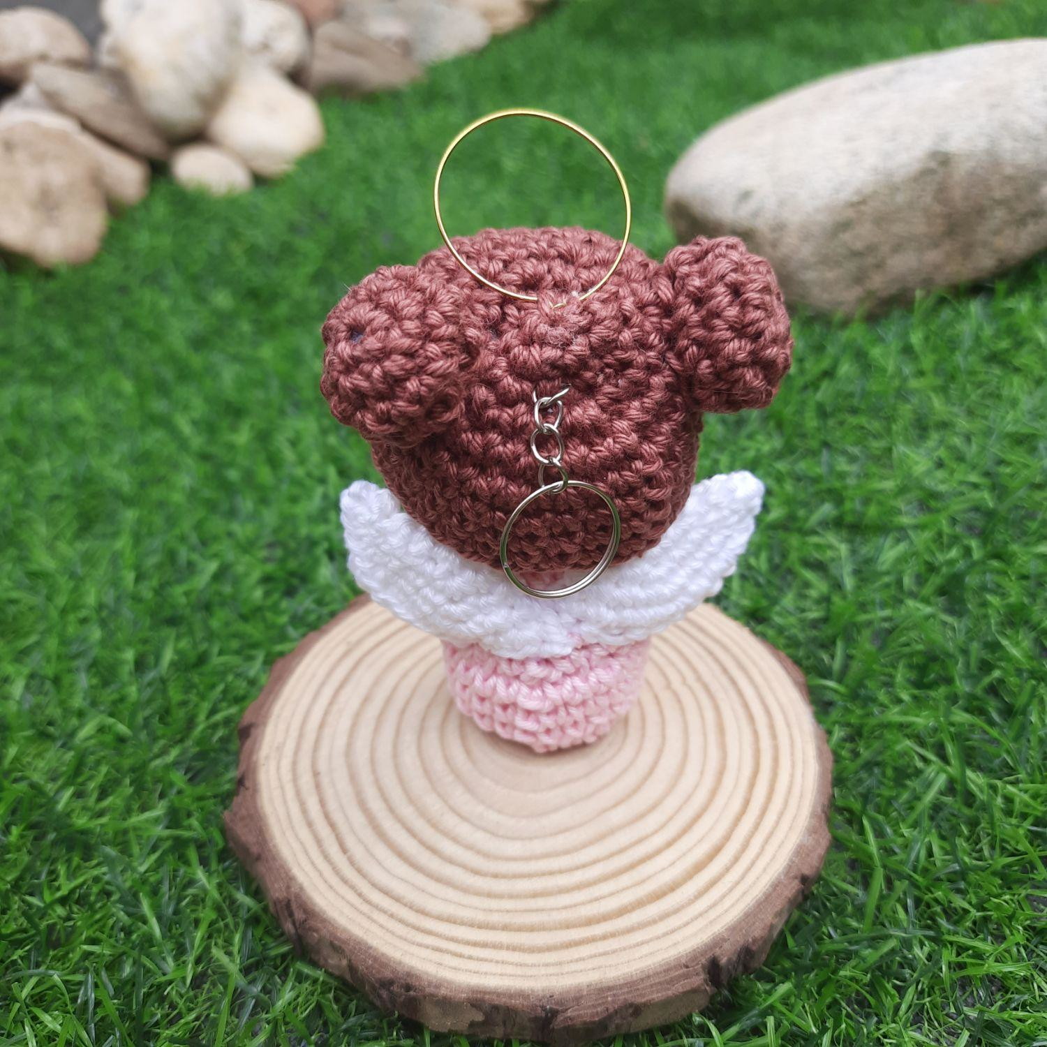 Chaveiros Anjinhas em Amigurumi - Imagem 5