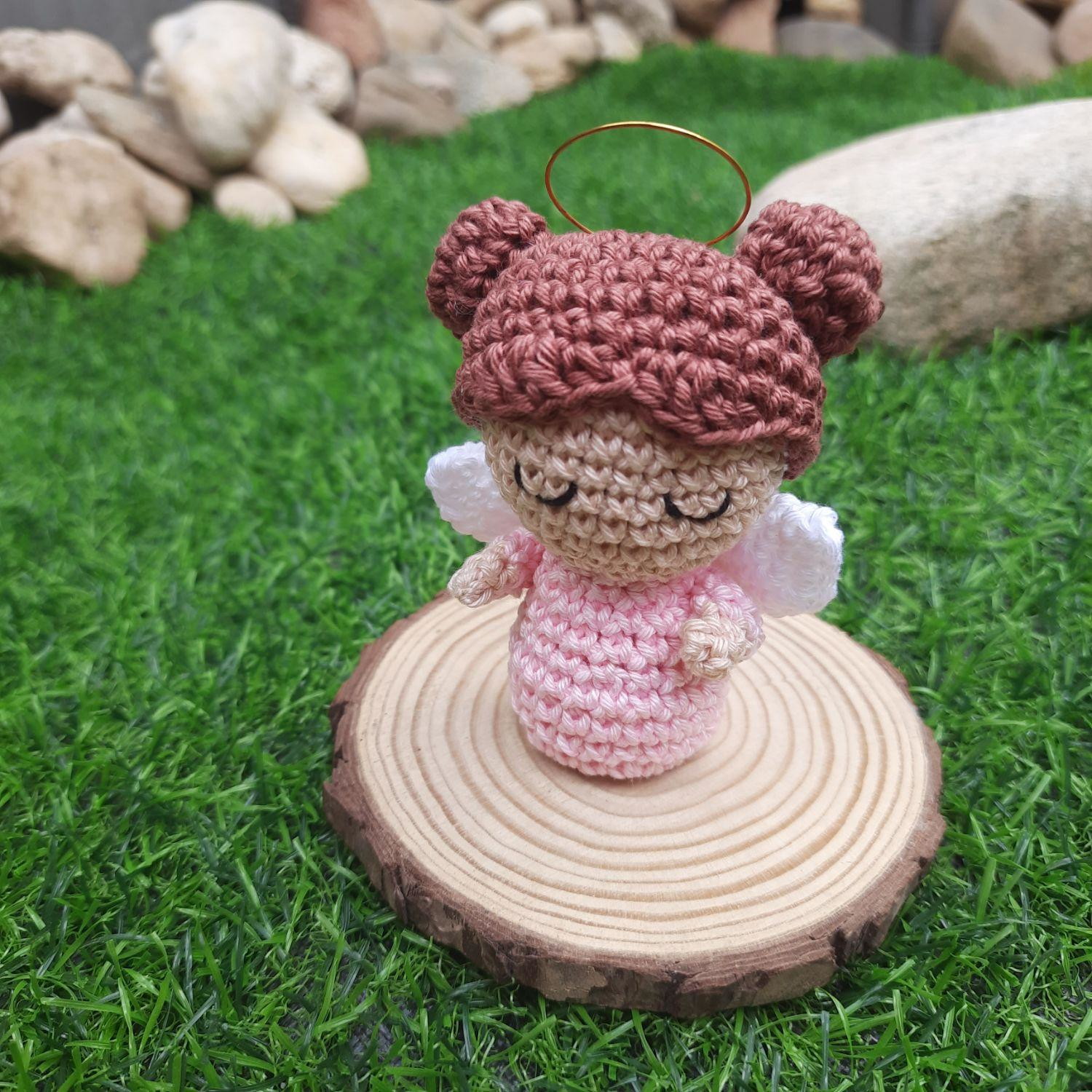 Chaveiros Anjinhas em Amigurumi - Imagem 2