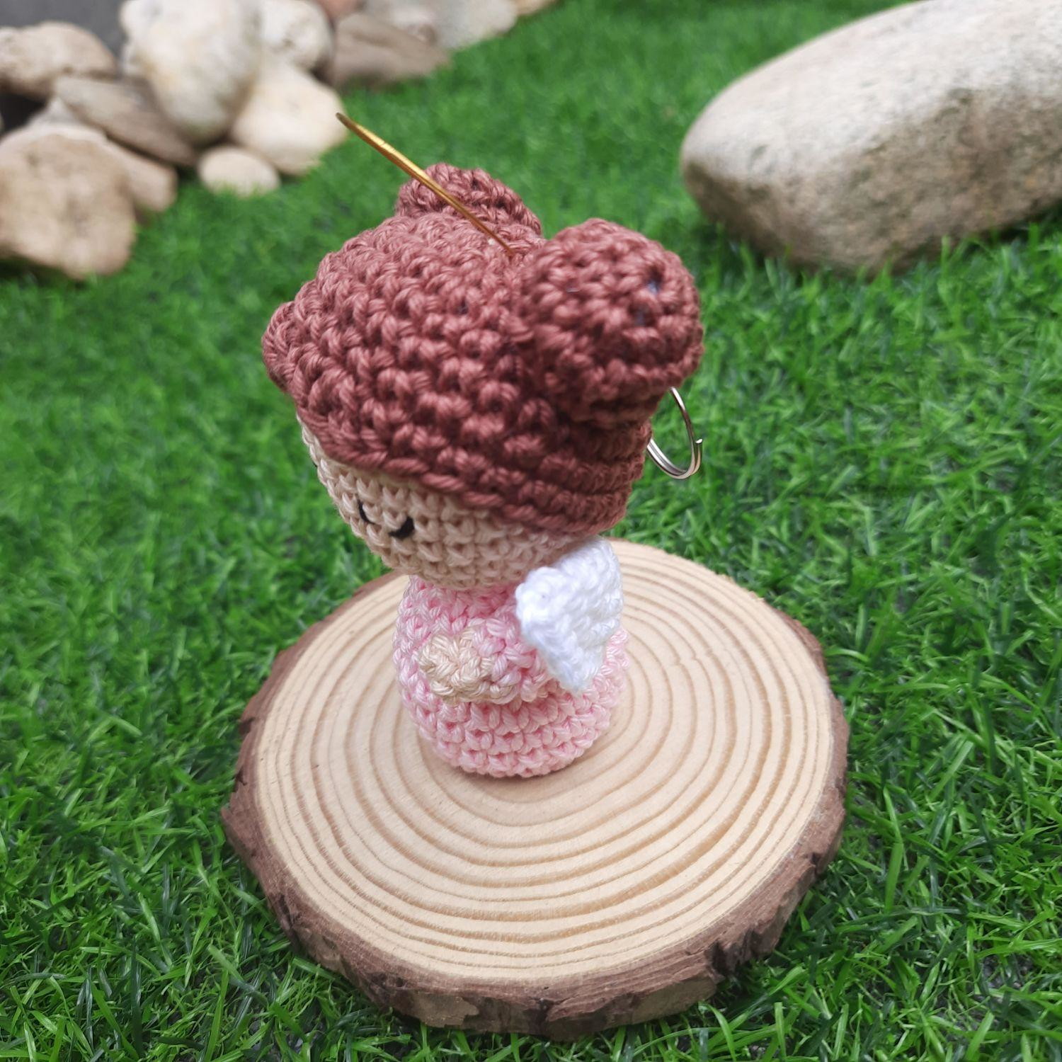 Chaveiros Anjinhas em Amigurumi - Imagem 4