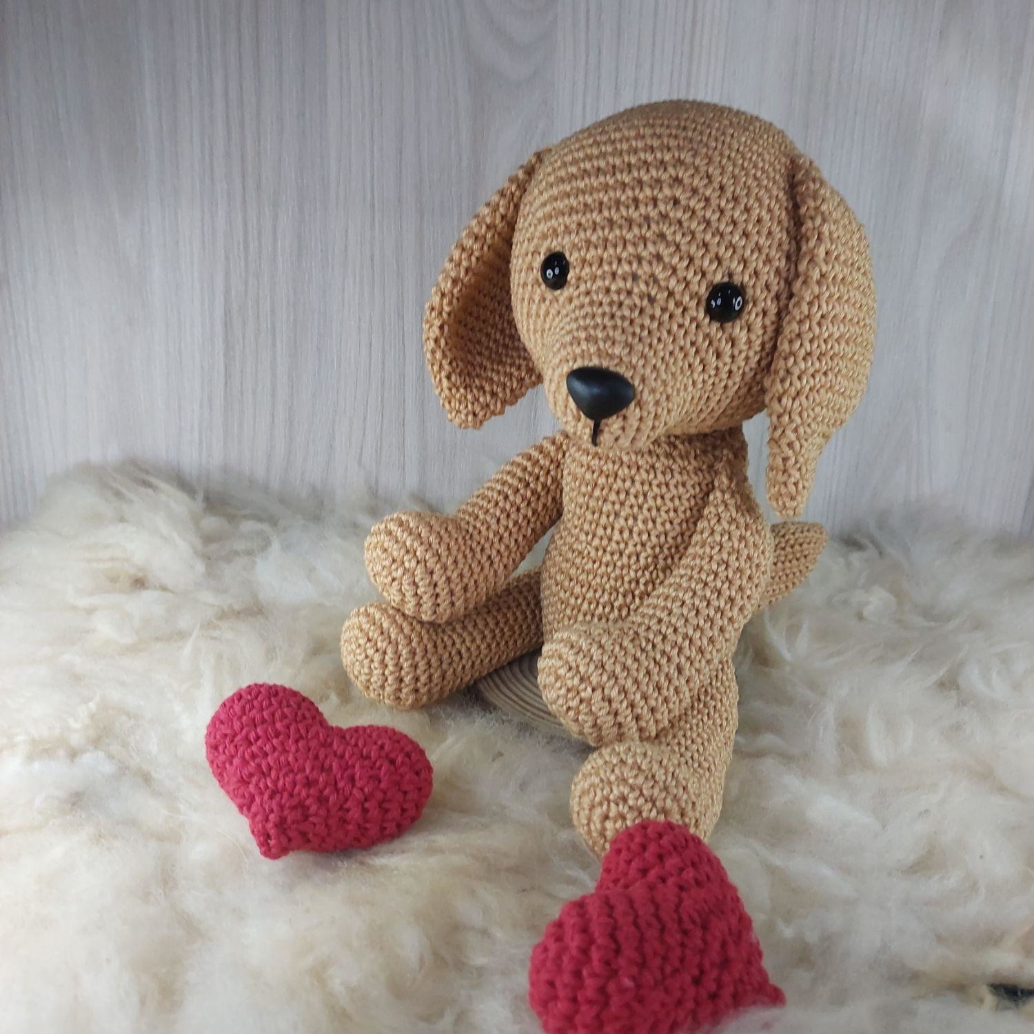 Cachorrinho Caramelo em Amigurumi - Imagem 3