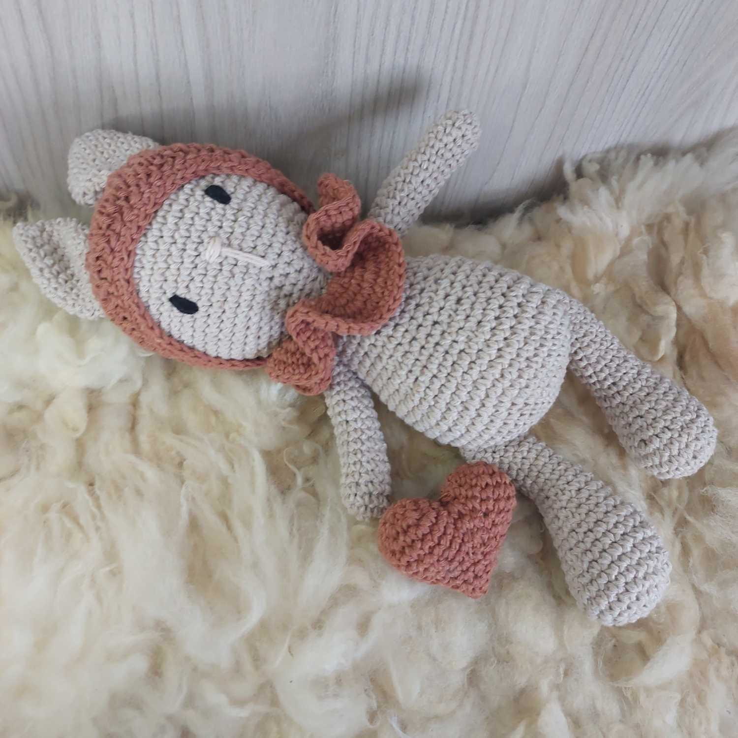 Bebê Coelho em Amigurumi - Imagem 5