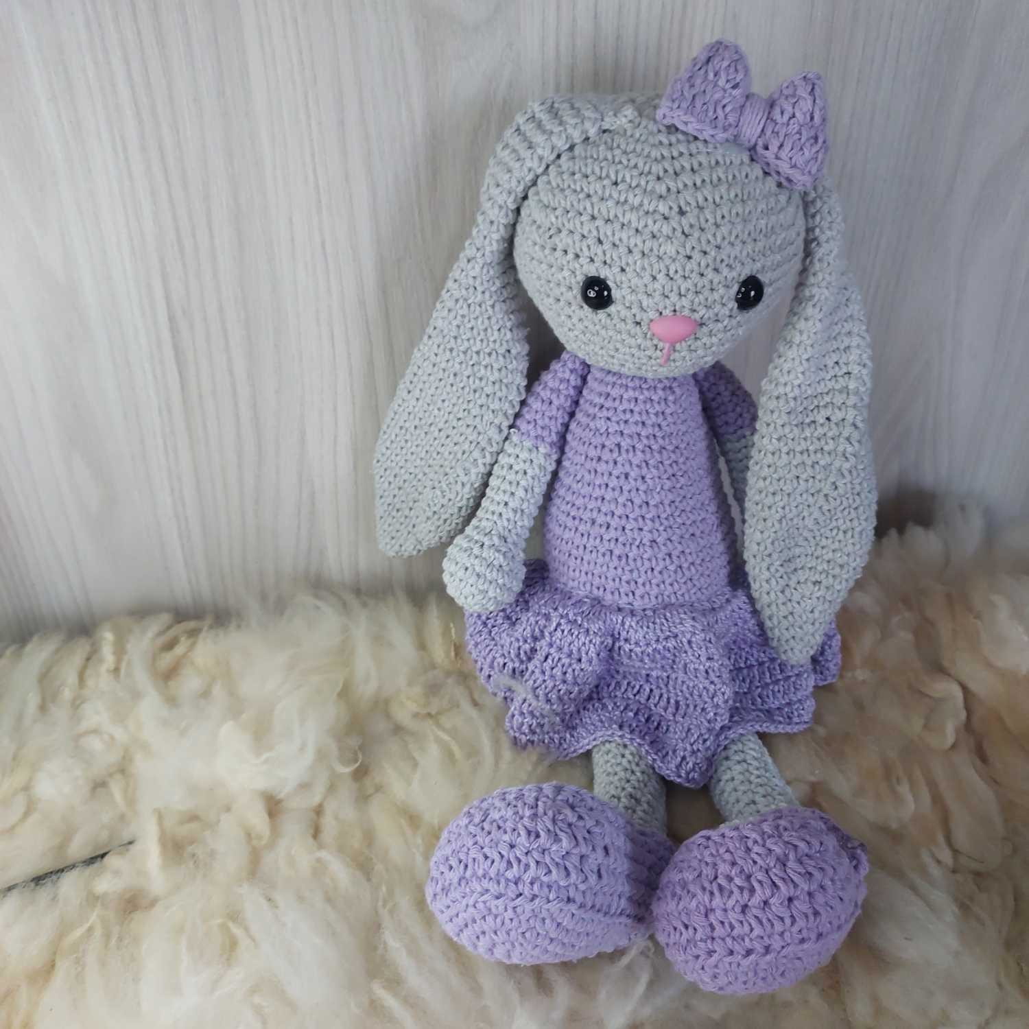 Coelhinha em Amigurumi - Imagem 2