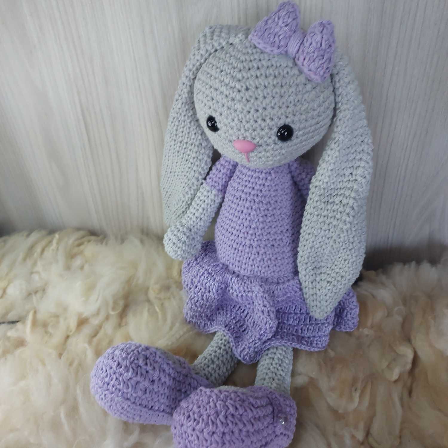 Coelhinha em Amigurumi - Imagem 5