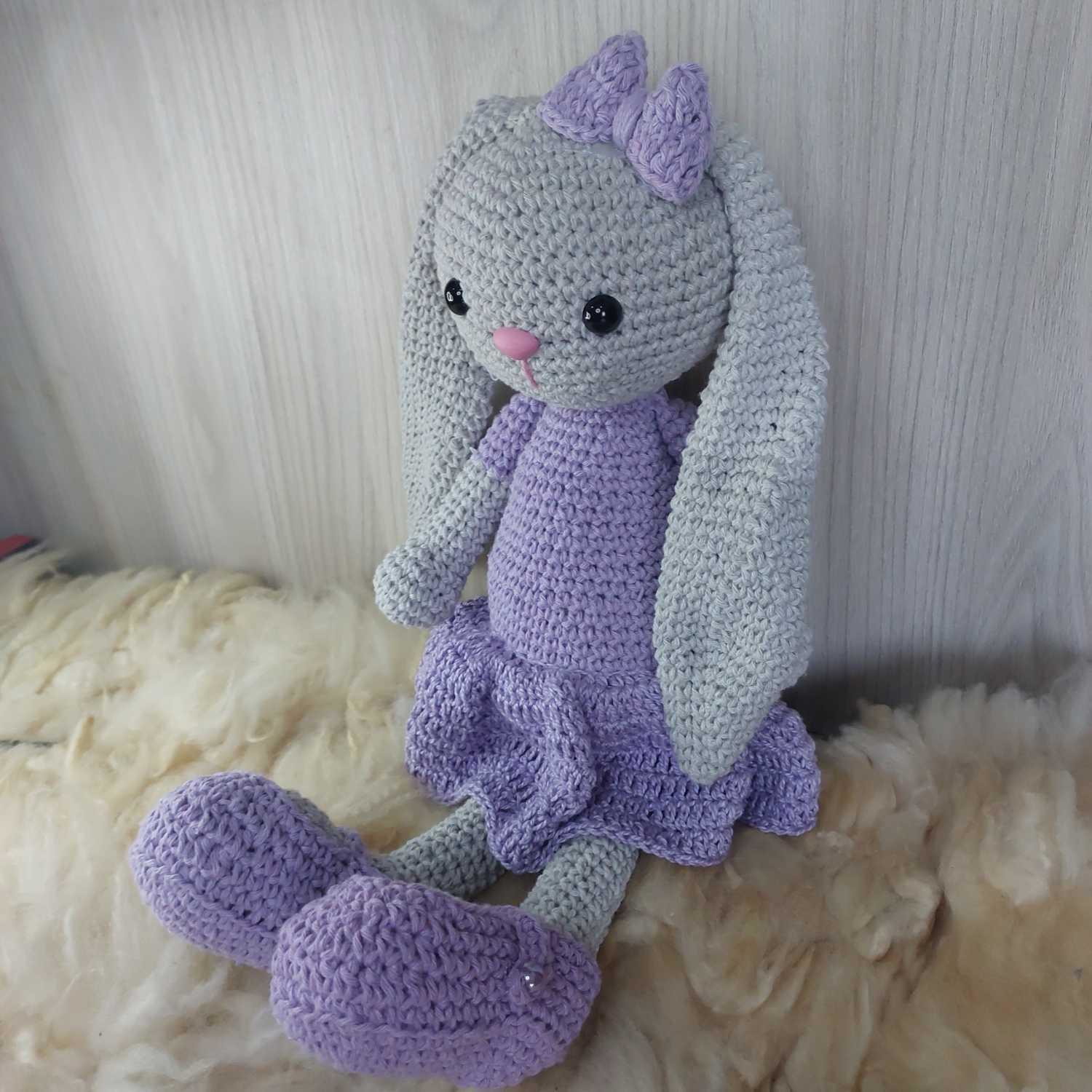 Coelhinha em Amigurumi