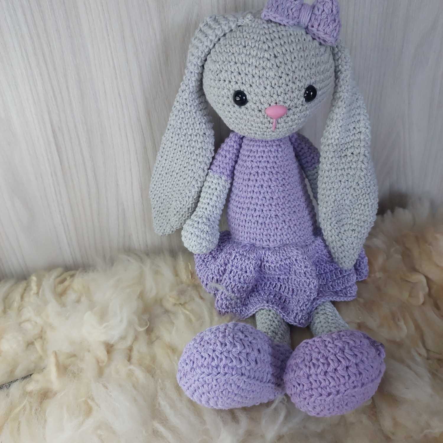 Coelhinha em Amigurumi - Imagem 4