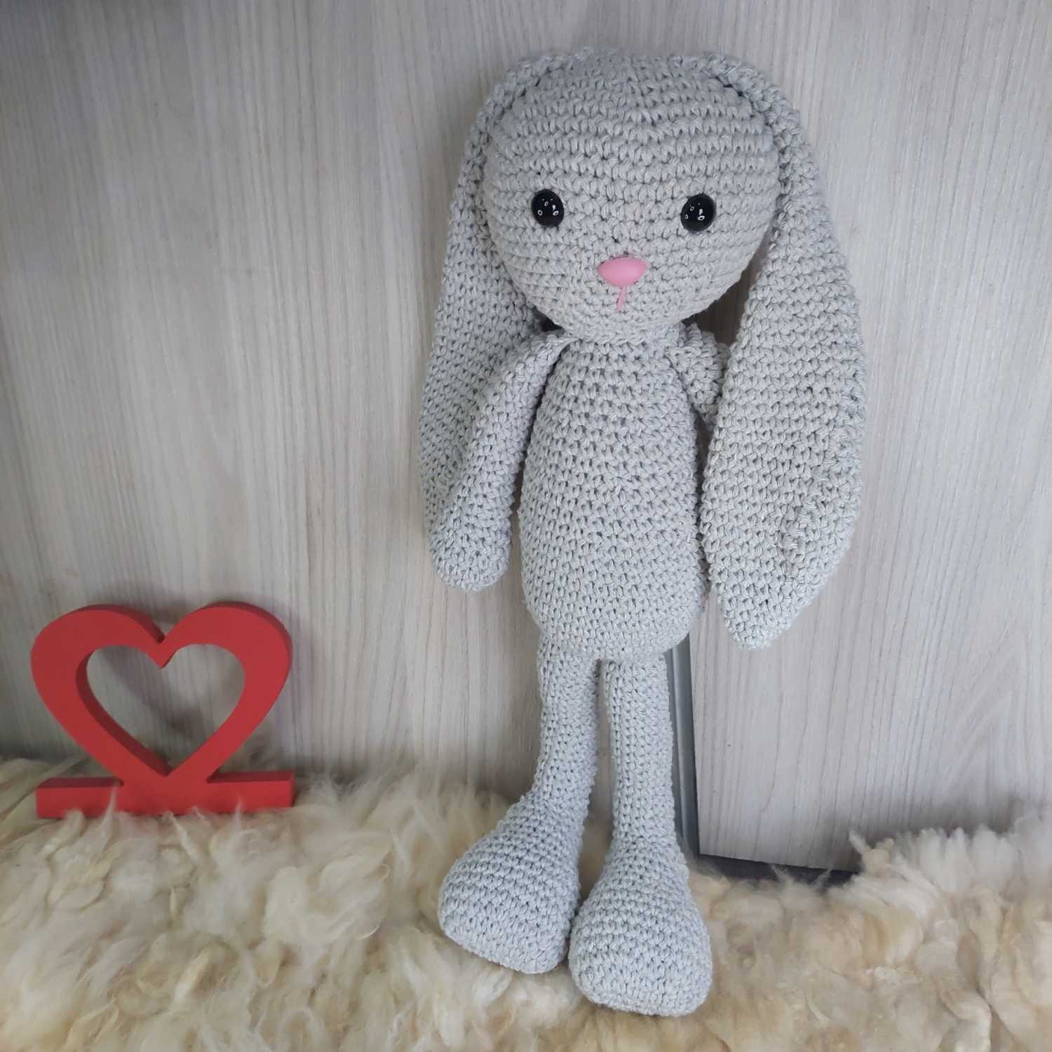 Coelhinha em Amigurumi