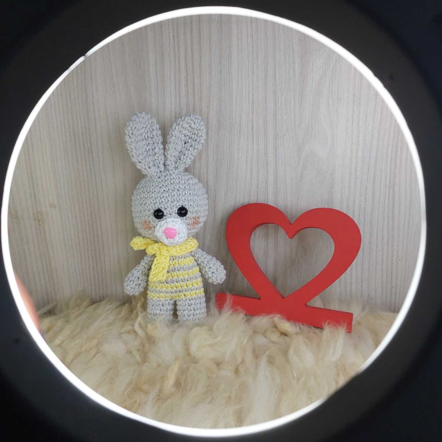 Coelhinho em Amigurumi