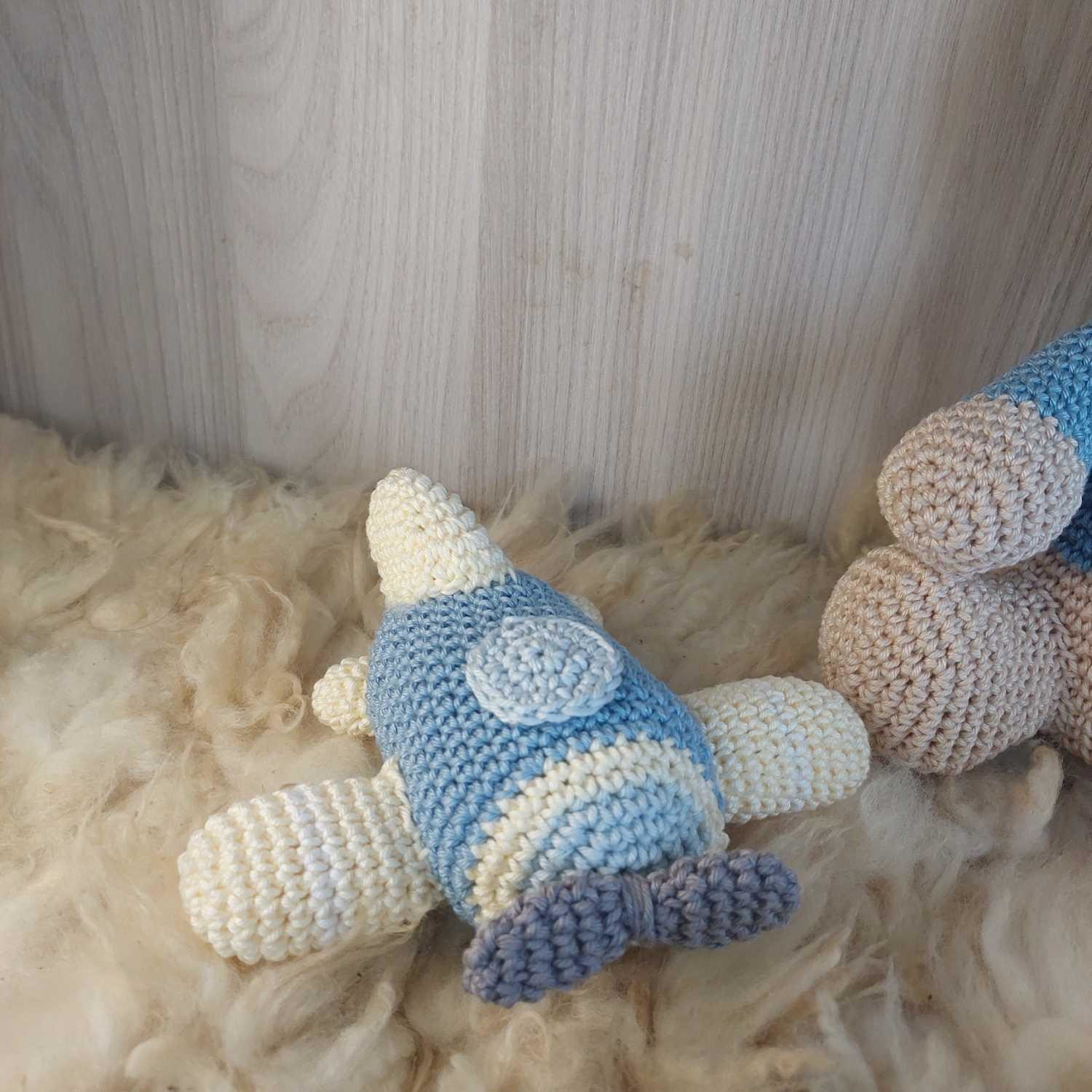 Kit Ursinho Aviador 3 Peças. - Imagem 3